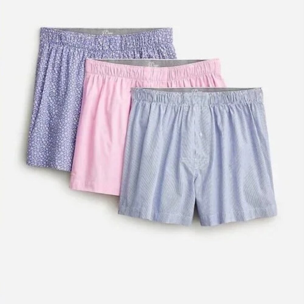 New in Box J Crew Boxers Three-Pack